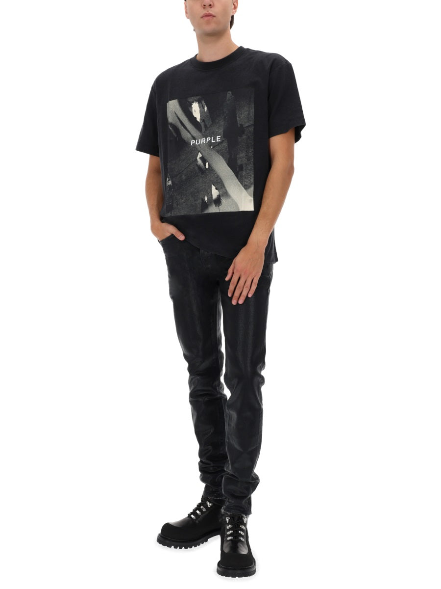 PURPLE BRAND Classic Slim Fit Jeans