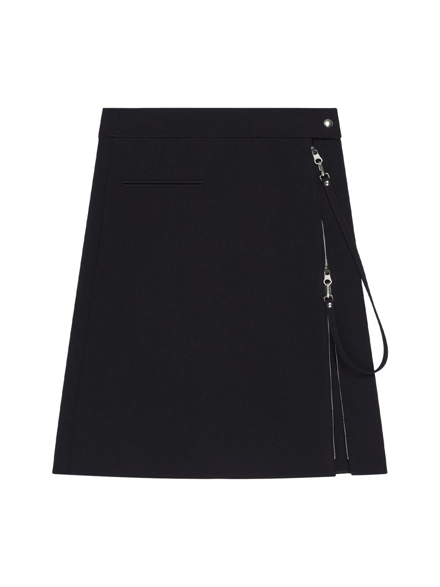 COURREGES MIDI SKIRT WITH ZIPPER - Size 36