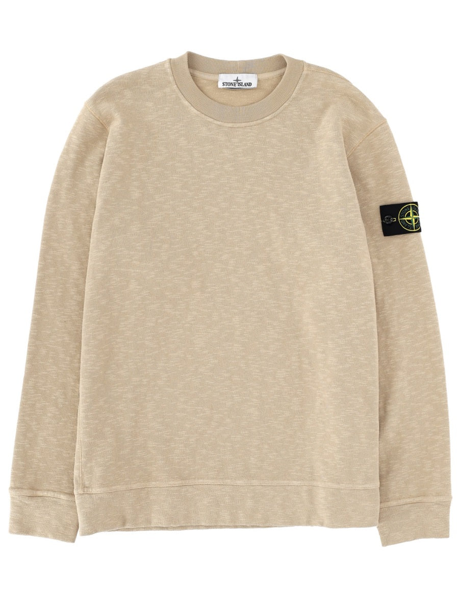 STONE ISLAND Cotton Sweater for Men - Perfect for Fall/Winter 2025