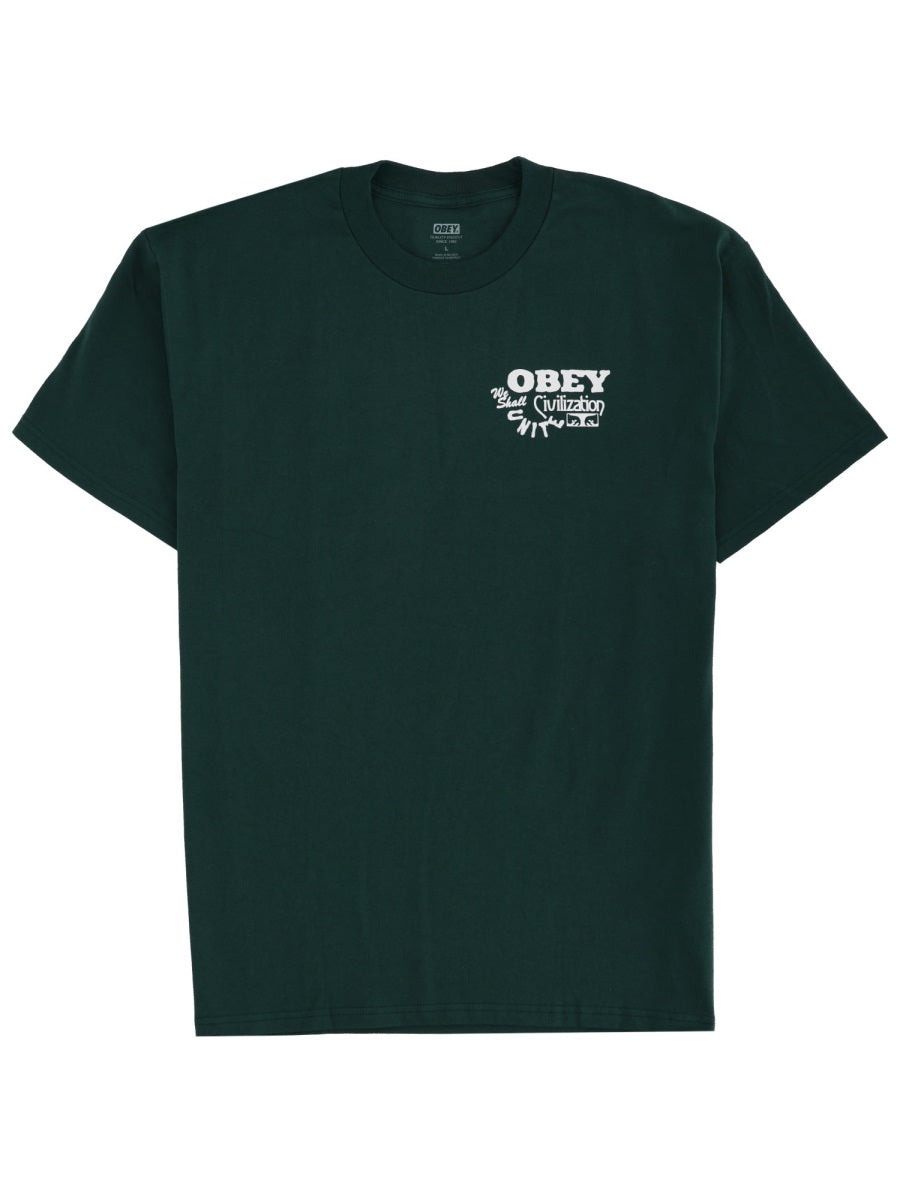 OBEY Classic Cotton T-Shirt for Men - Fall/Winter 2025