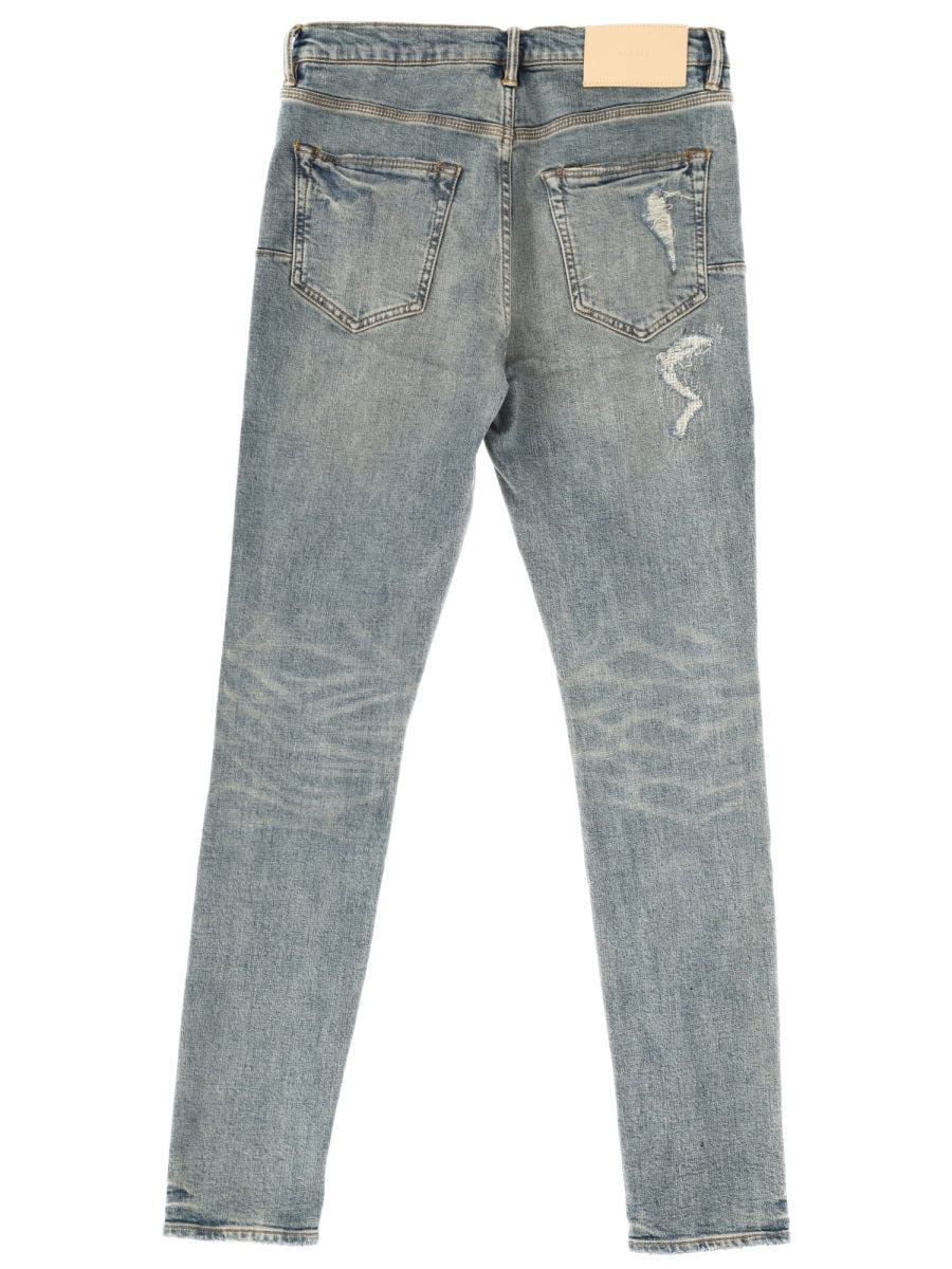 PURPLE BRAND Indigo Denim Jeans for Men - SS26 Collection