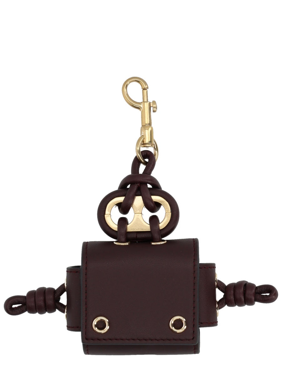 ANYA HINDMARCH Elegant Cowhide Leather Mini Shoulder Bag