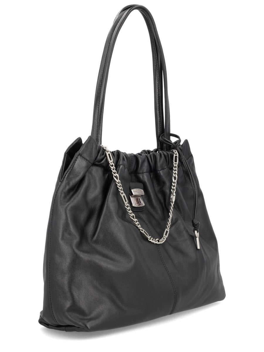 MARC JACOBS Mini Handbag in 100% Lamb Leather