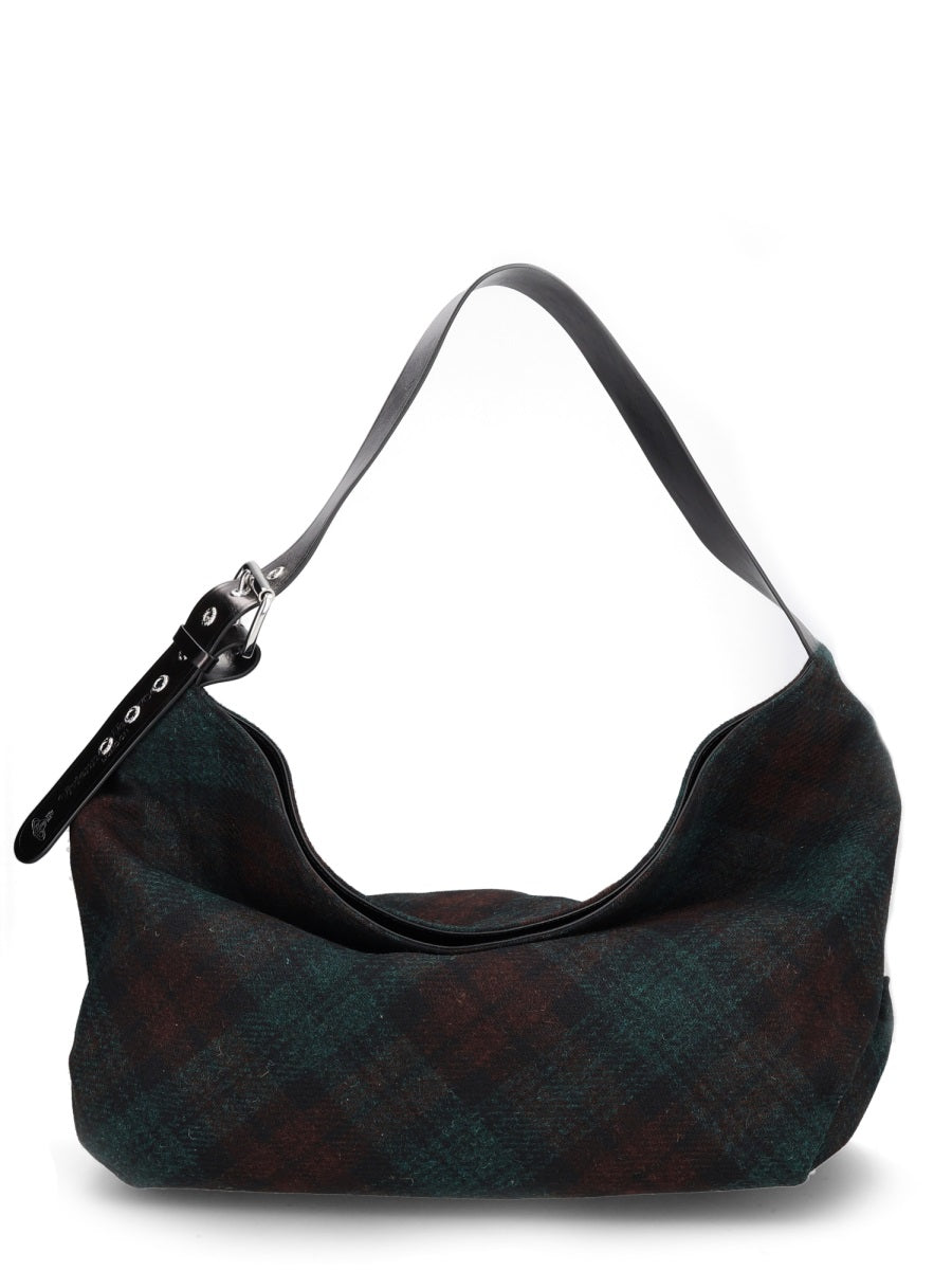 VIVIENNE WESTWOOD Mini Multicolour Wool Shoulder Bag for Women - FW25