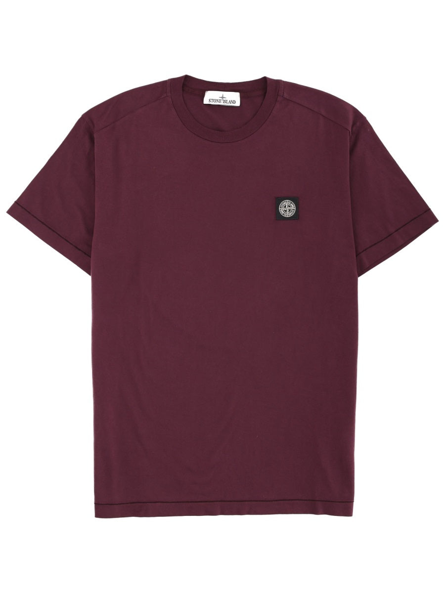 STONE ISLAND Slim Fit T-Shirt for Men - FW25 Collection