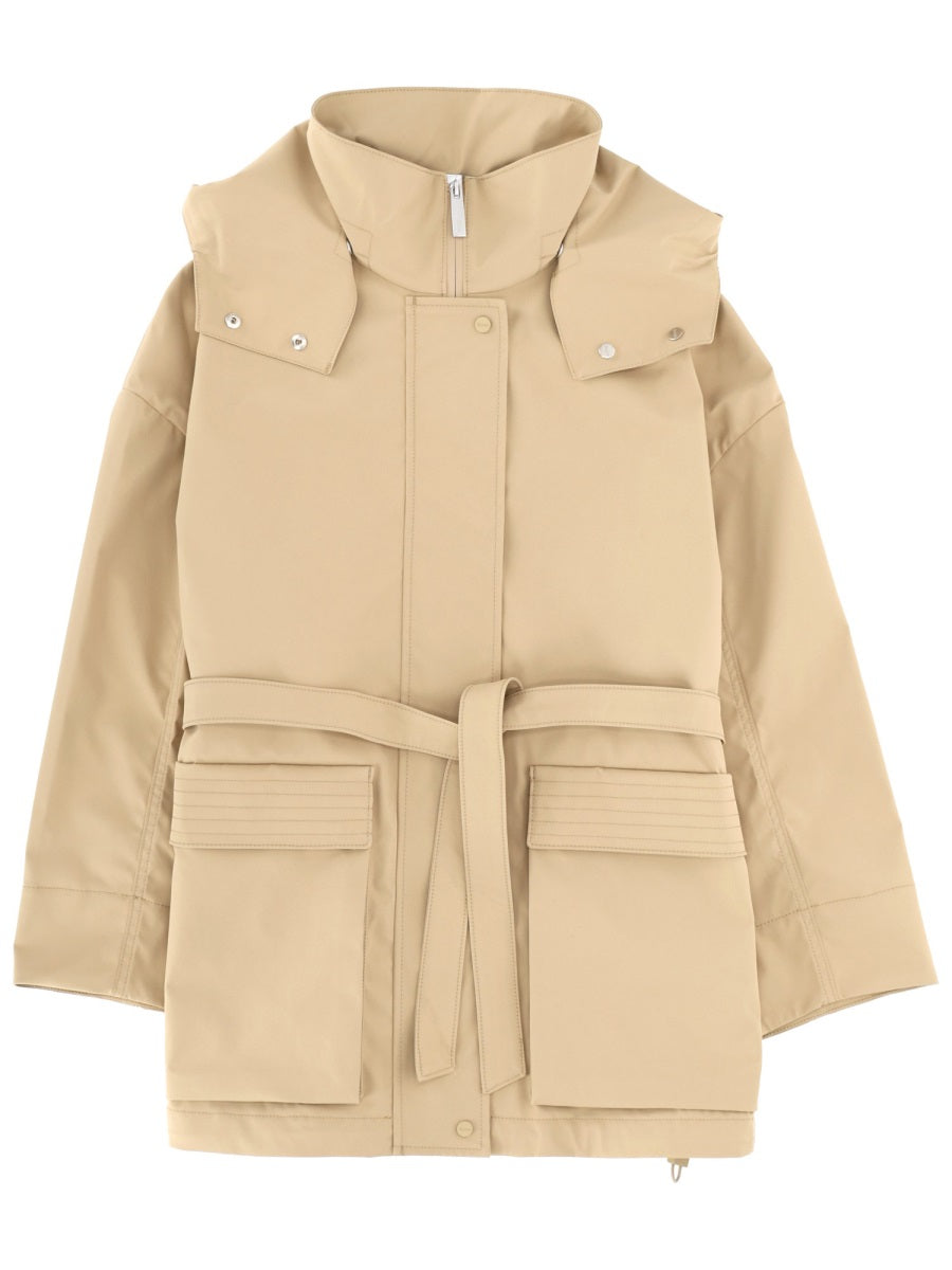 LAMINAR Chic Mid-Length Trench Coat for Women