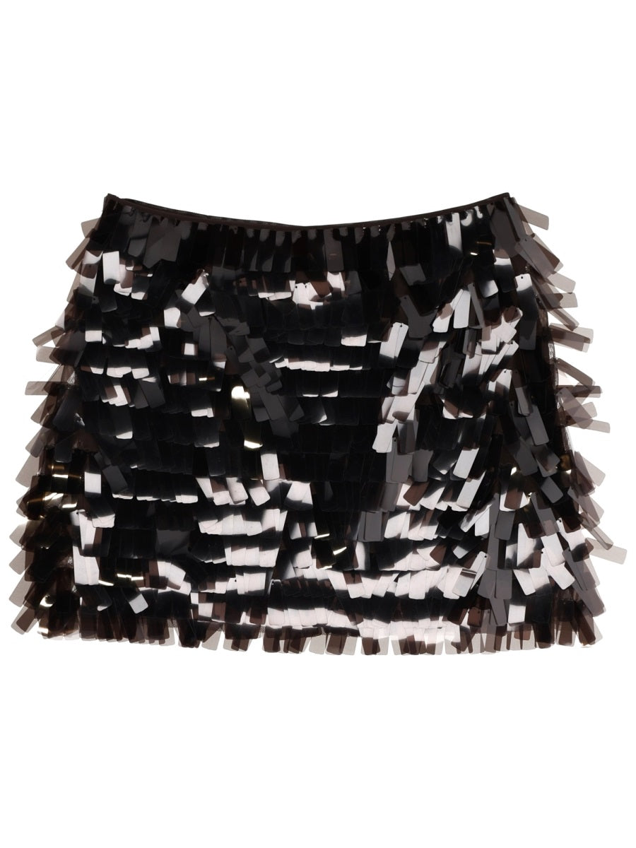 STAUD Chic Polyester Mini Skirt for Women