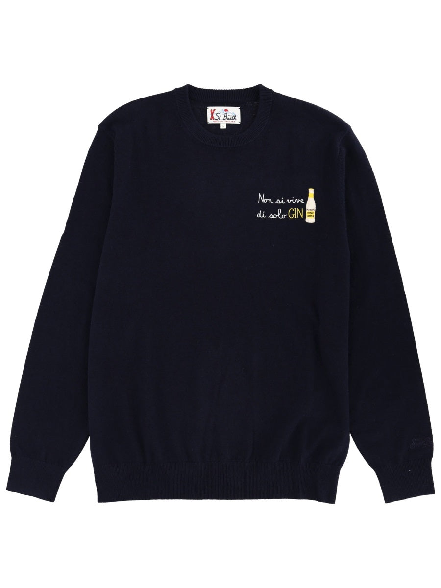 MC2 SAINT BARTH Men's Wool Sweatshirt - FW25 Collection