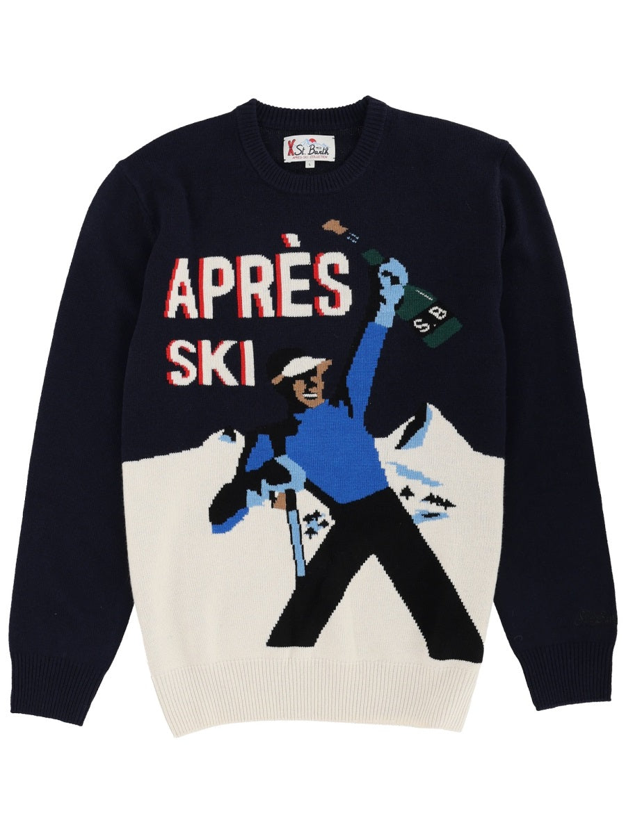 MC2 SAINT BARTH Sleek Wool Blend Sweater for Men - FW25