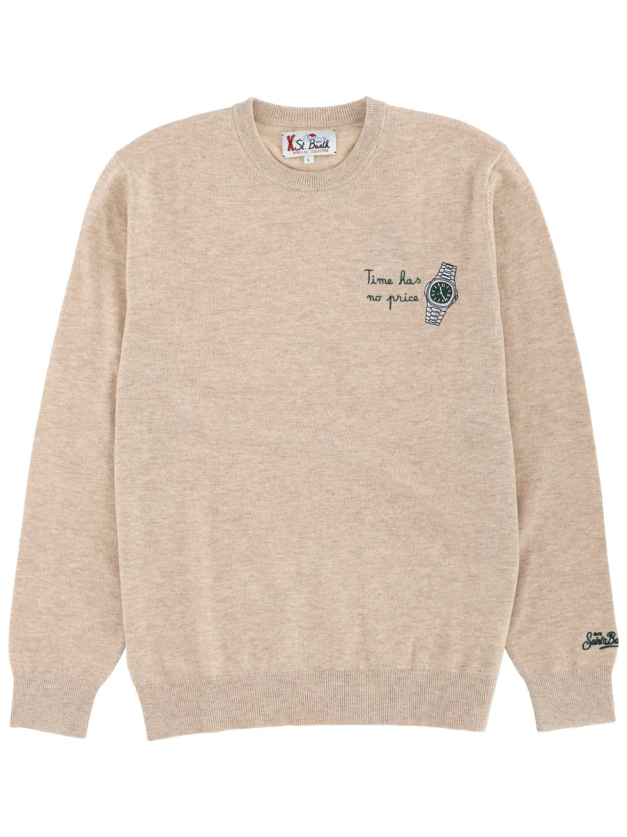 MC2 SAINT BARTH Luxurious Wool-Blend Sweatshirt for Men