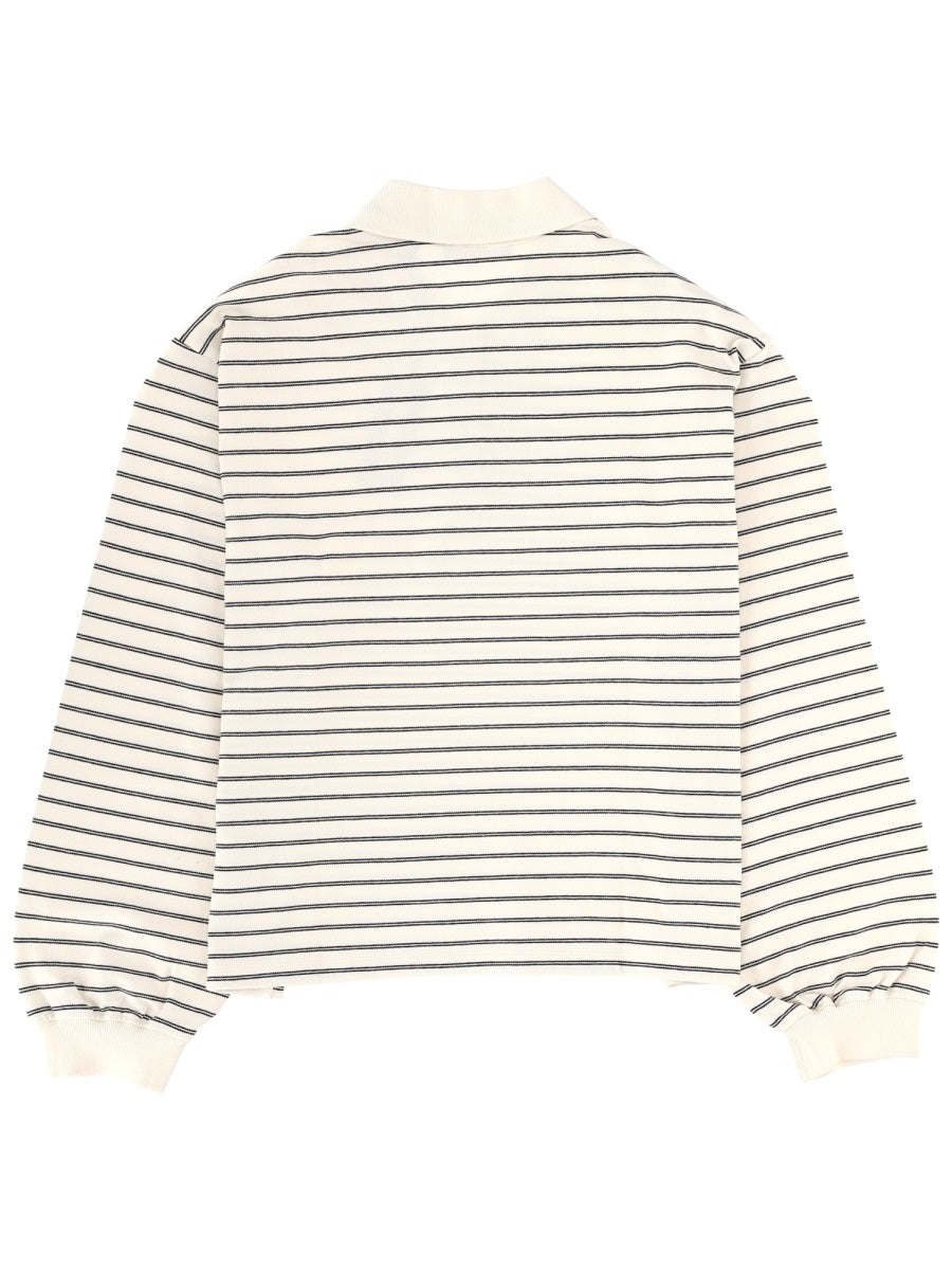 ROTATE BIRGER CHRISTENSEN Striped Polo Shirt for Women - SS26 Collection