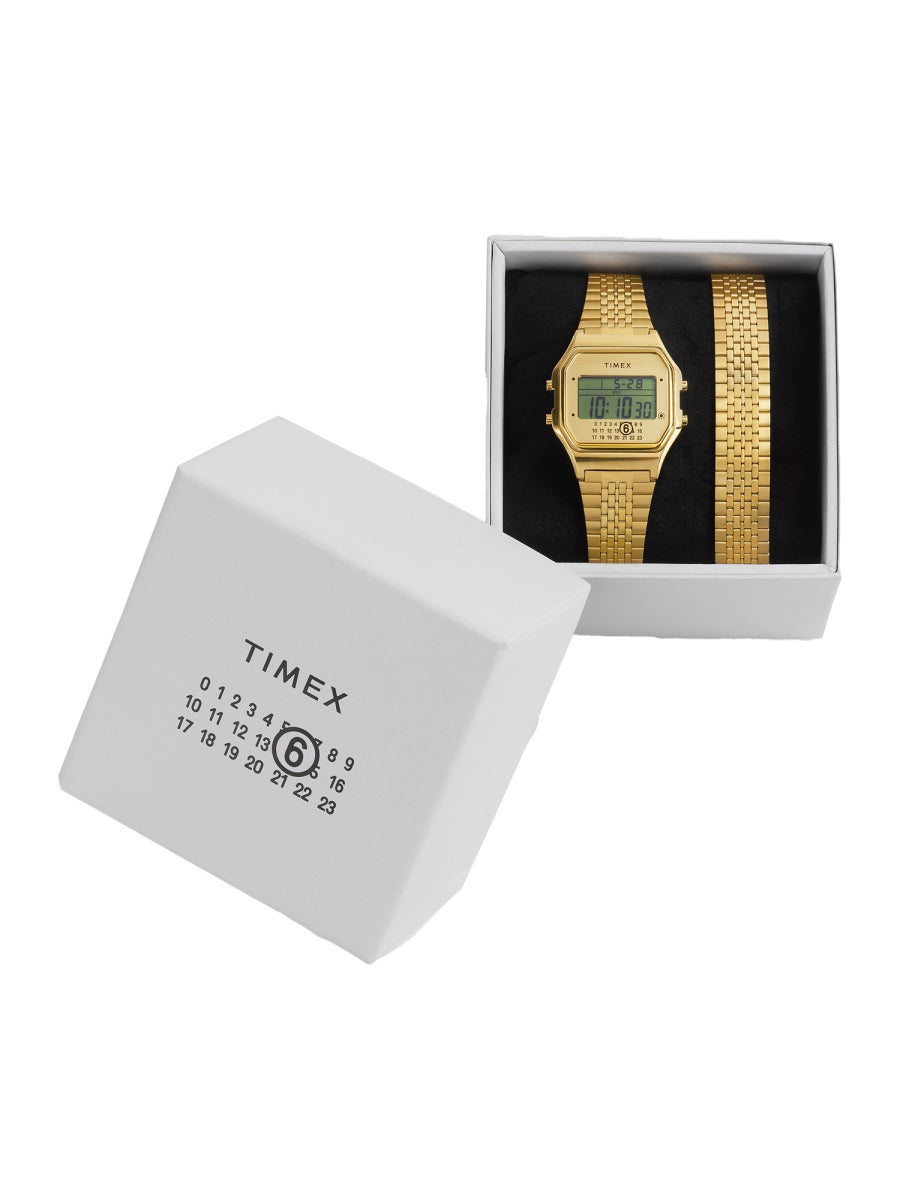 TIMEX X MM6 Unisex Mini Steel Watch - Timeless Elegance