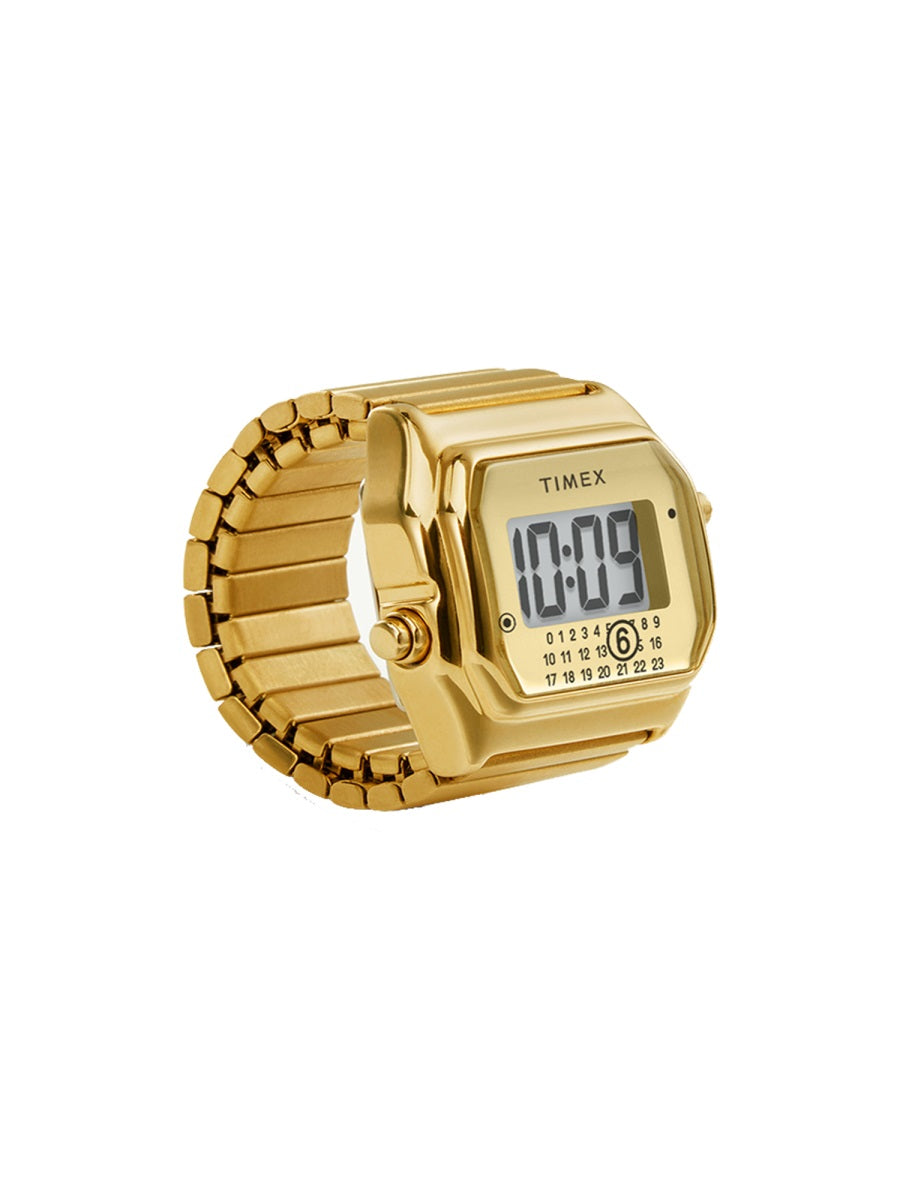 TIMEX X MM6 Mini Gold-Tone Steel Ring - Unisex