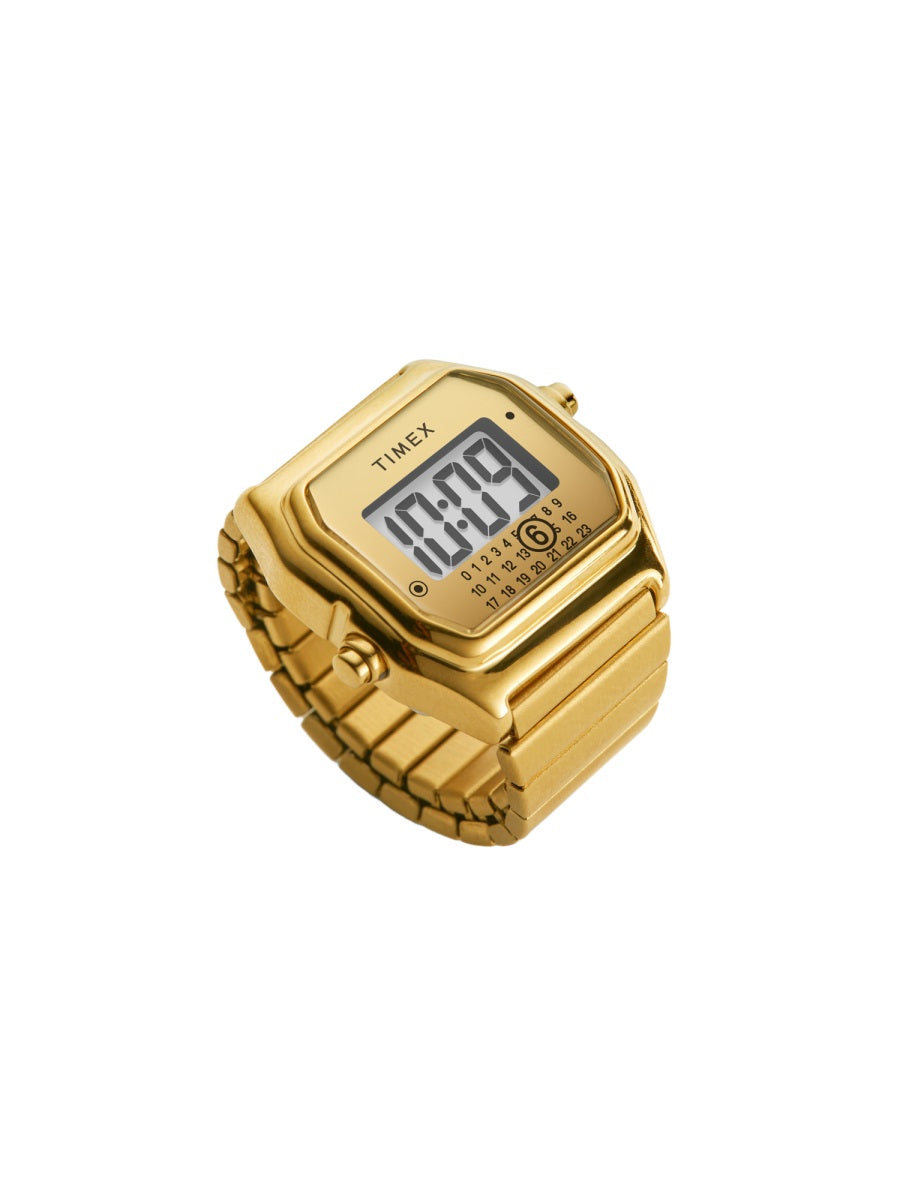 TIMEX X MM6 Mini Gold-Tone Steel Ring - Unisex