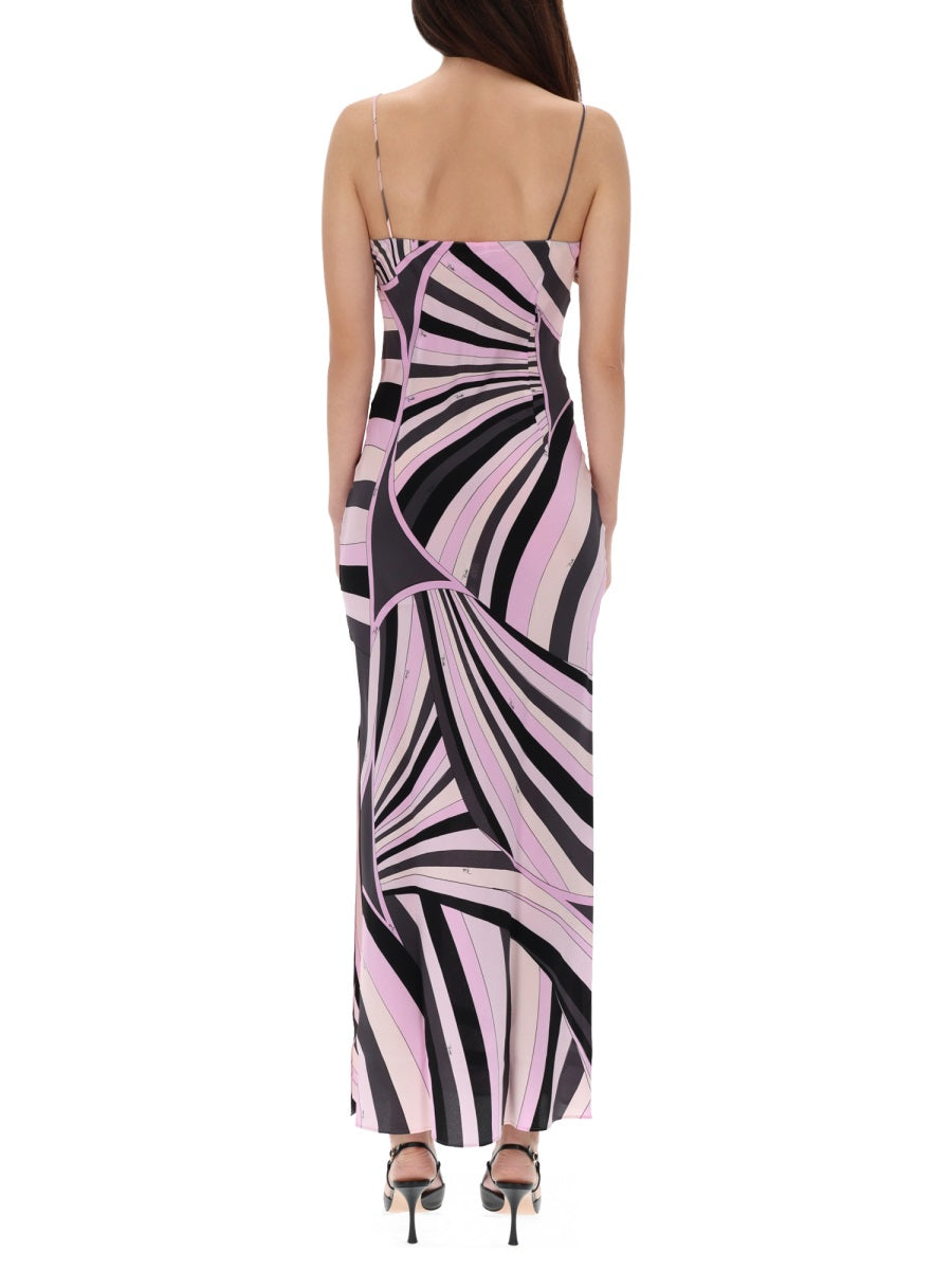PUCCI Elegant Silk Dress for Women - FW25 Mini Style