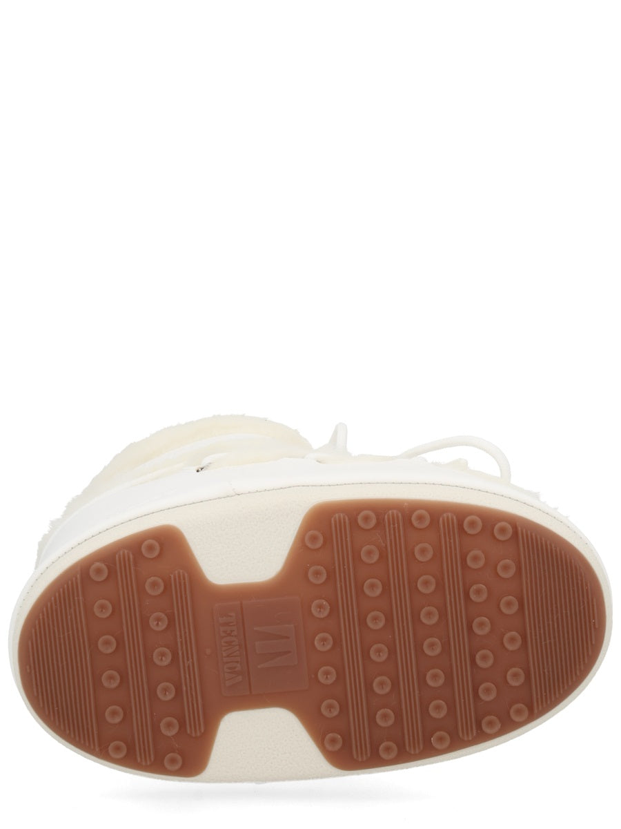 MOON BOOT Mini Sheepskin and Suede Unisex Boots for FW25