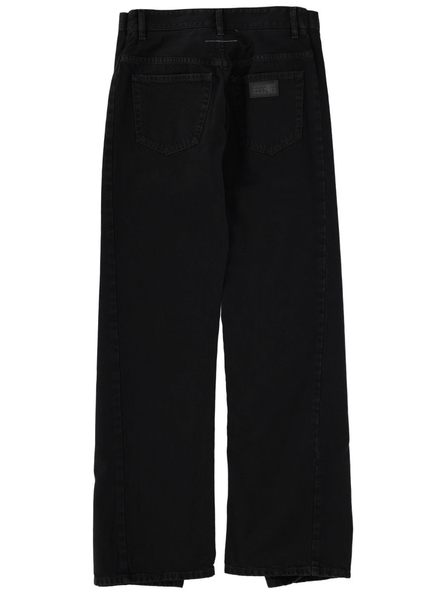MM6 MAISON MARGIELA Women's Cotton Jeans - FW25 Collection