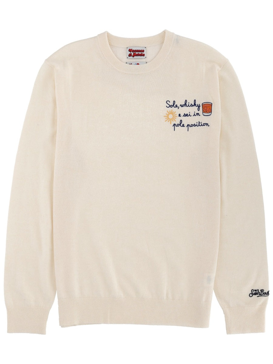 MC2 SAINT BARTH Men's Wool Sweatshirt - Fall/Winter 2025