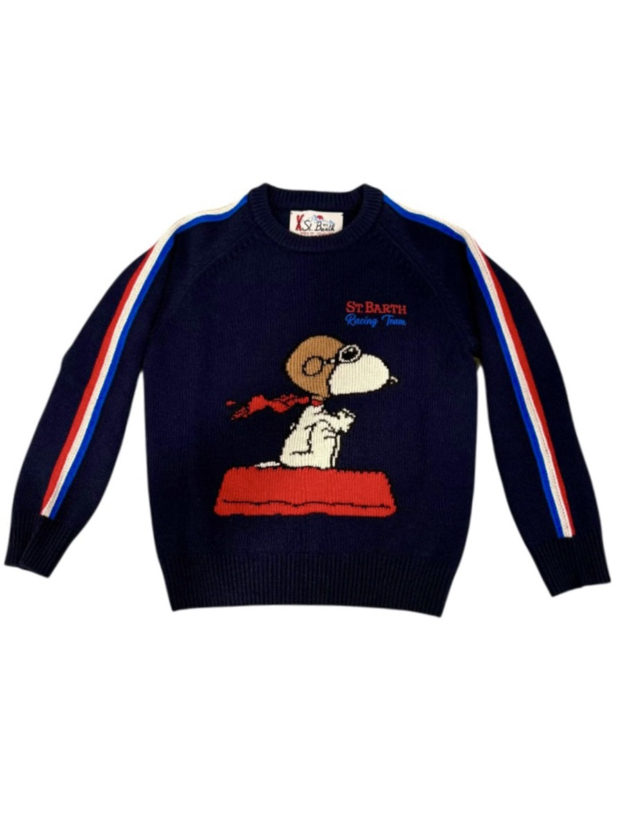 MC2 SAINT BARTH Snoopy Sweater for Kids