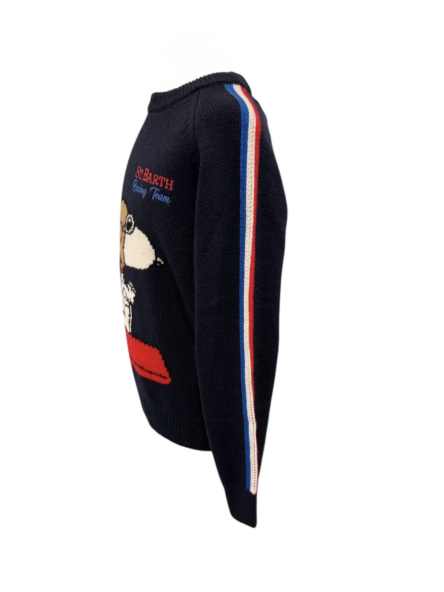 MC2 SAINT BARTH Snoopy Sweater for Kids