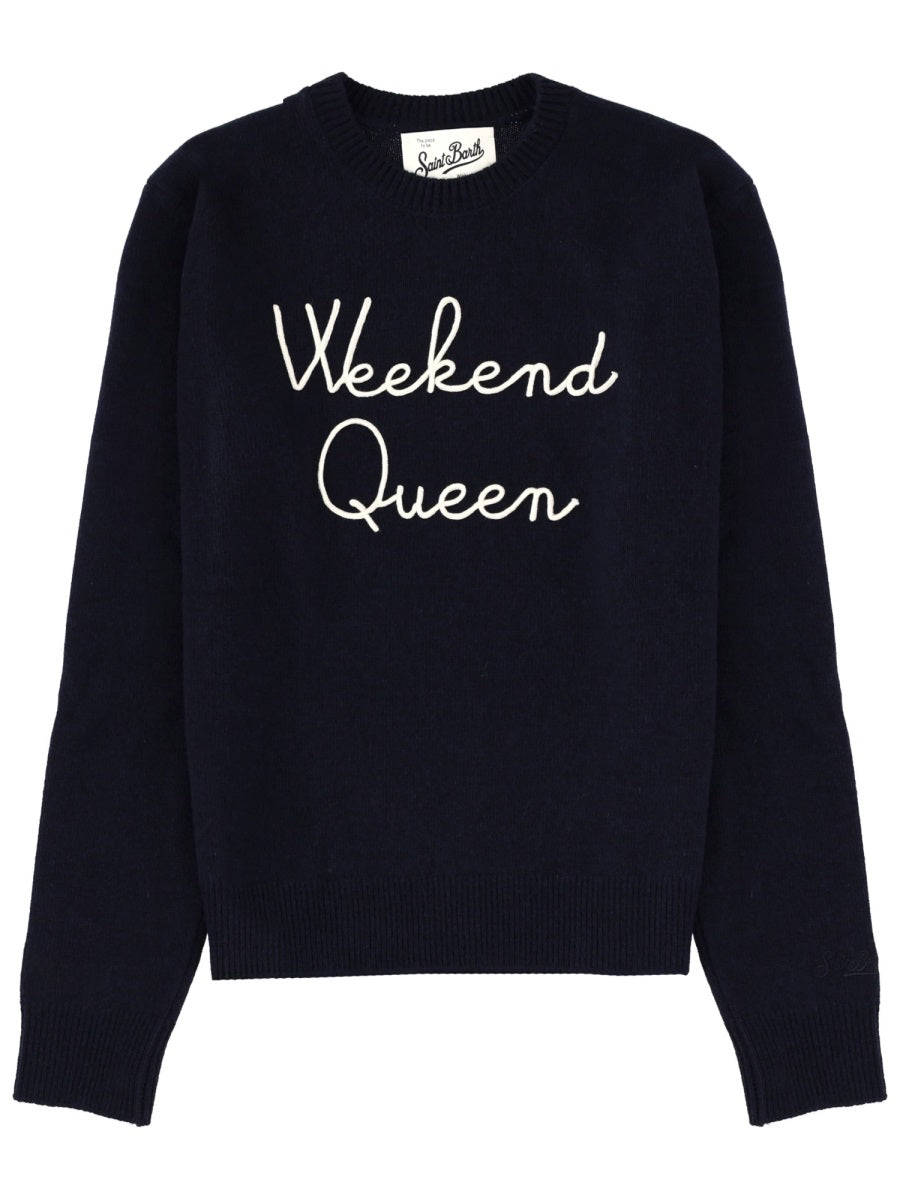 MC2 SAINT BARTH Elegant Women's Wool-Blend Sweater