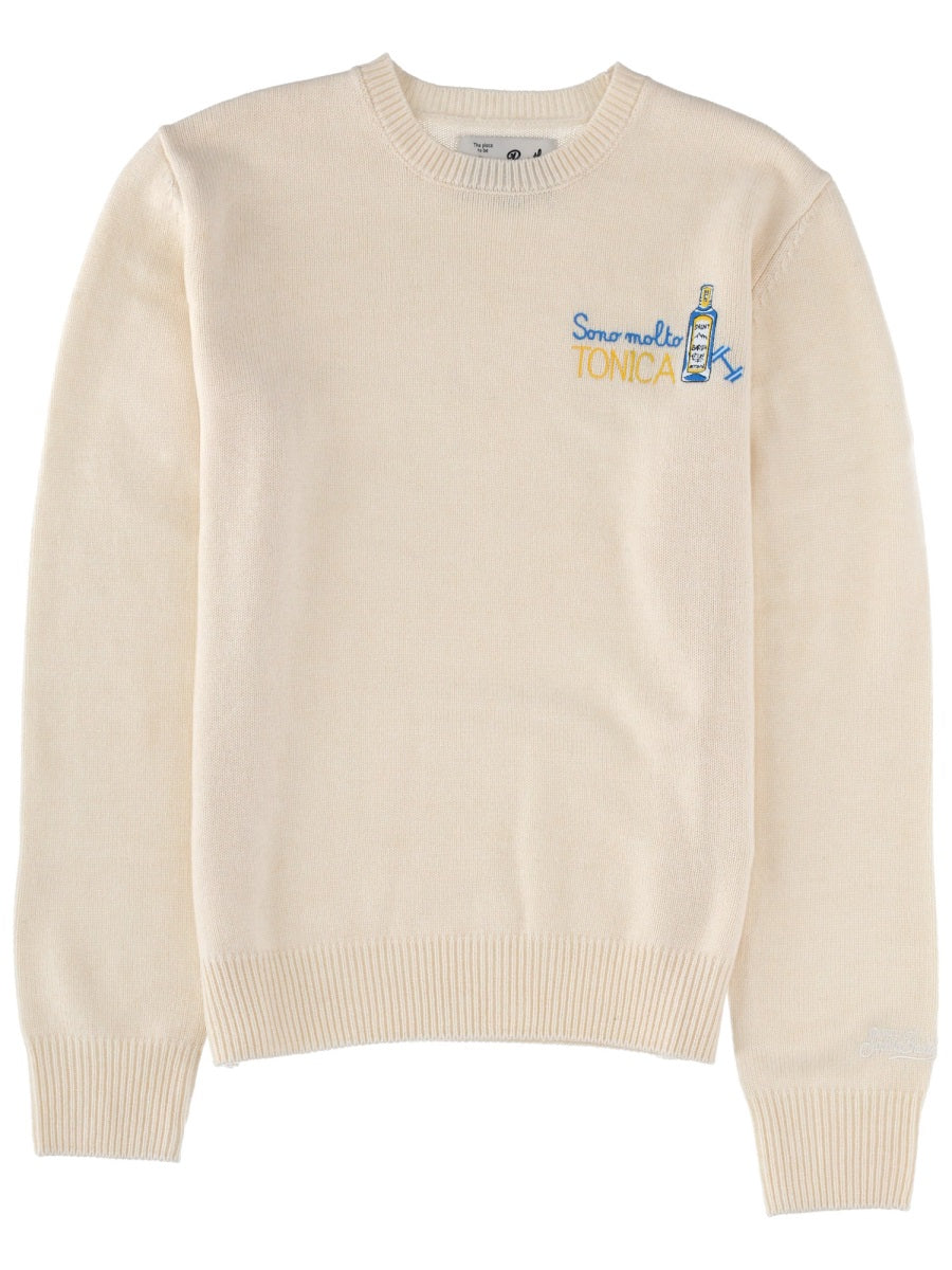 MC2 SAINT BARTH Women's Cozy Wool Blend Sweatshirt