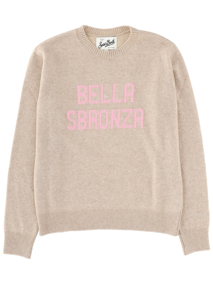 MC2 SAINT BARTH Wool-Cashmere Blend Sweater for Women - FW25 Collection