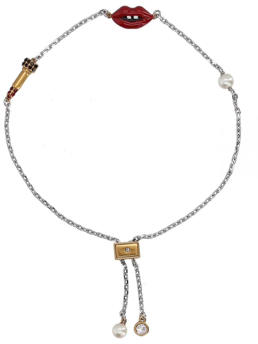 MARC JACOBS Elegant Women's Bracelet with Mixed Materials