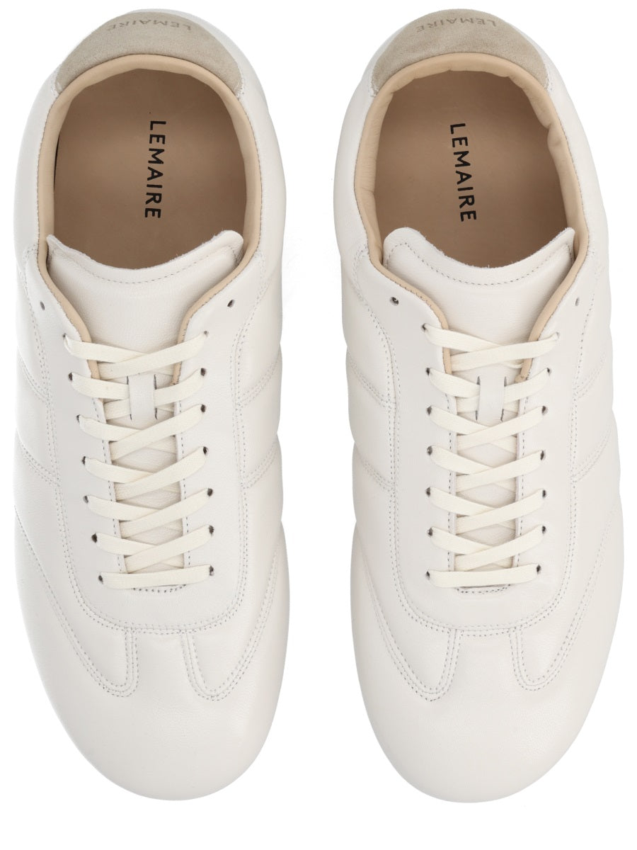 LEMAIRE Sheepskin-Lined Leather Sneakers