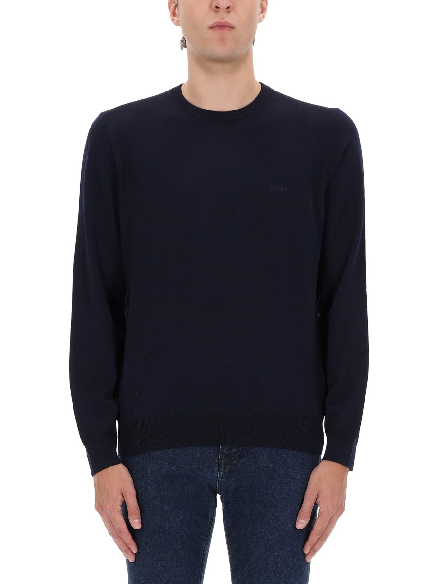 BOSS Classic Wool Sweater for Men