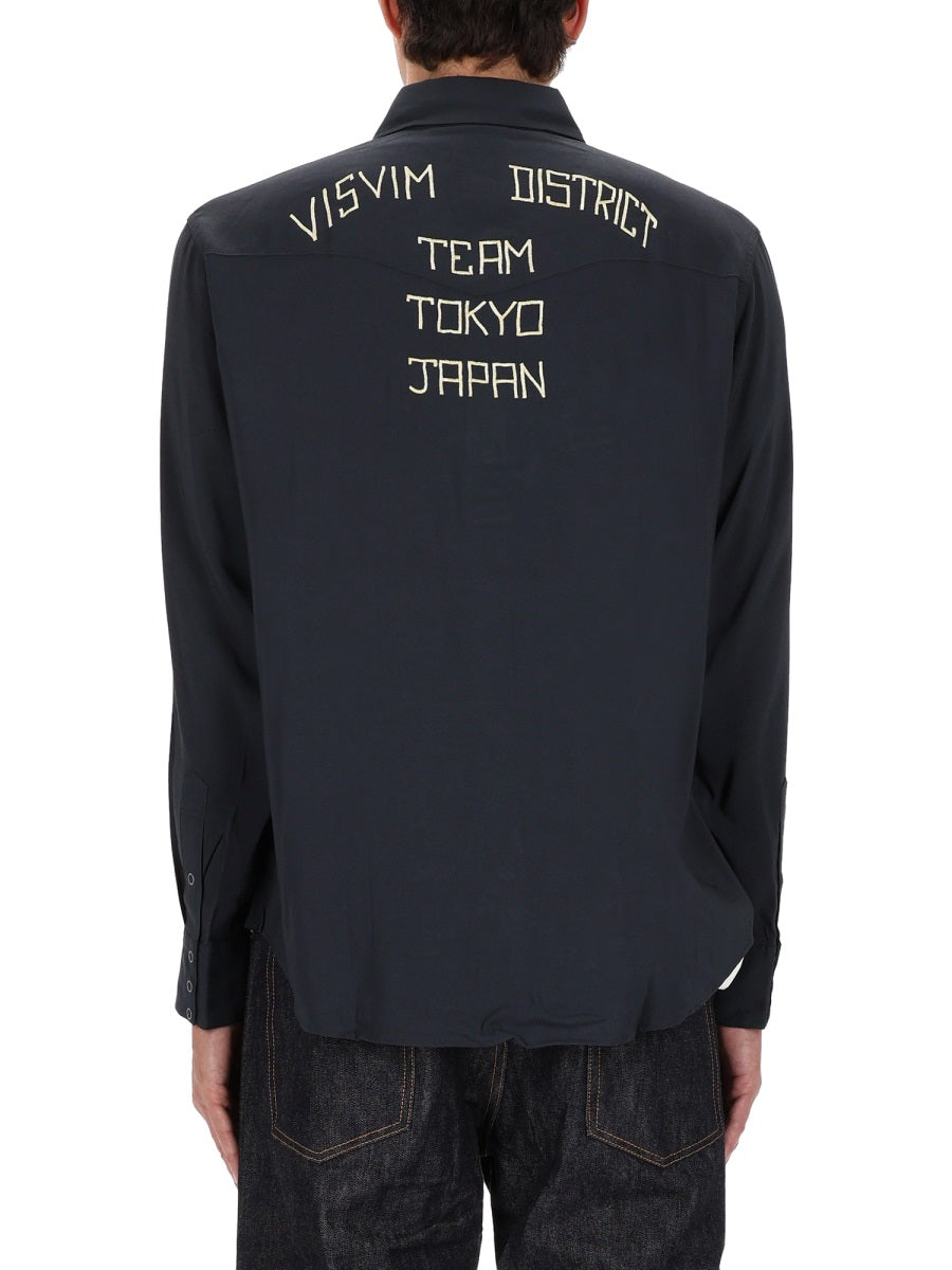 VISVIM Woven Rayon Shirt for Men - FW25 Collection