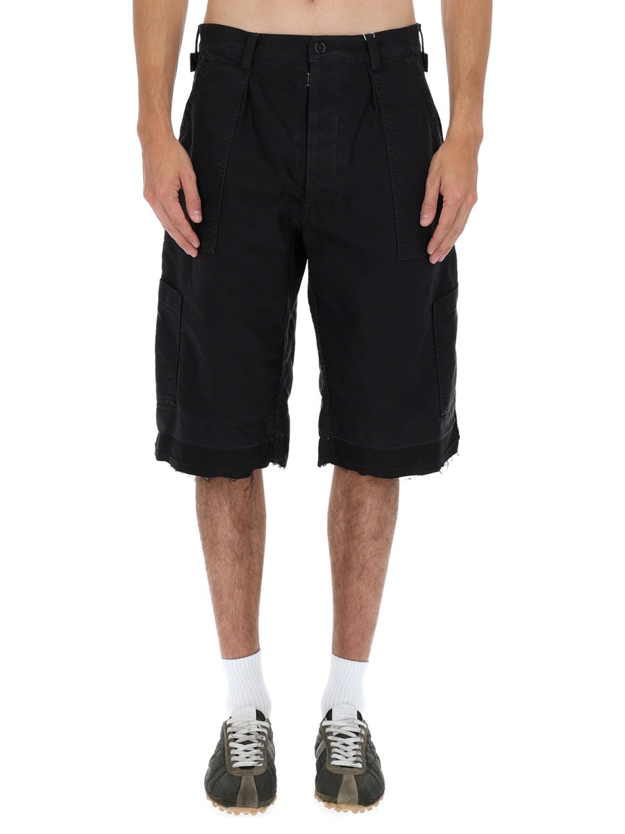 MAISON MARGIELA Men's Cotton Shorts for Fall 2025