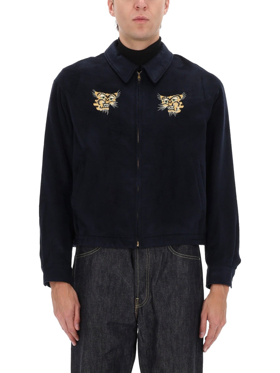 VISVIM Woven Silk Sport Jacket for Men - FW25 Collection