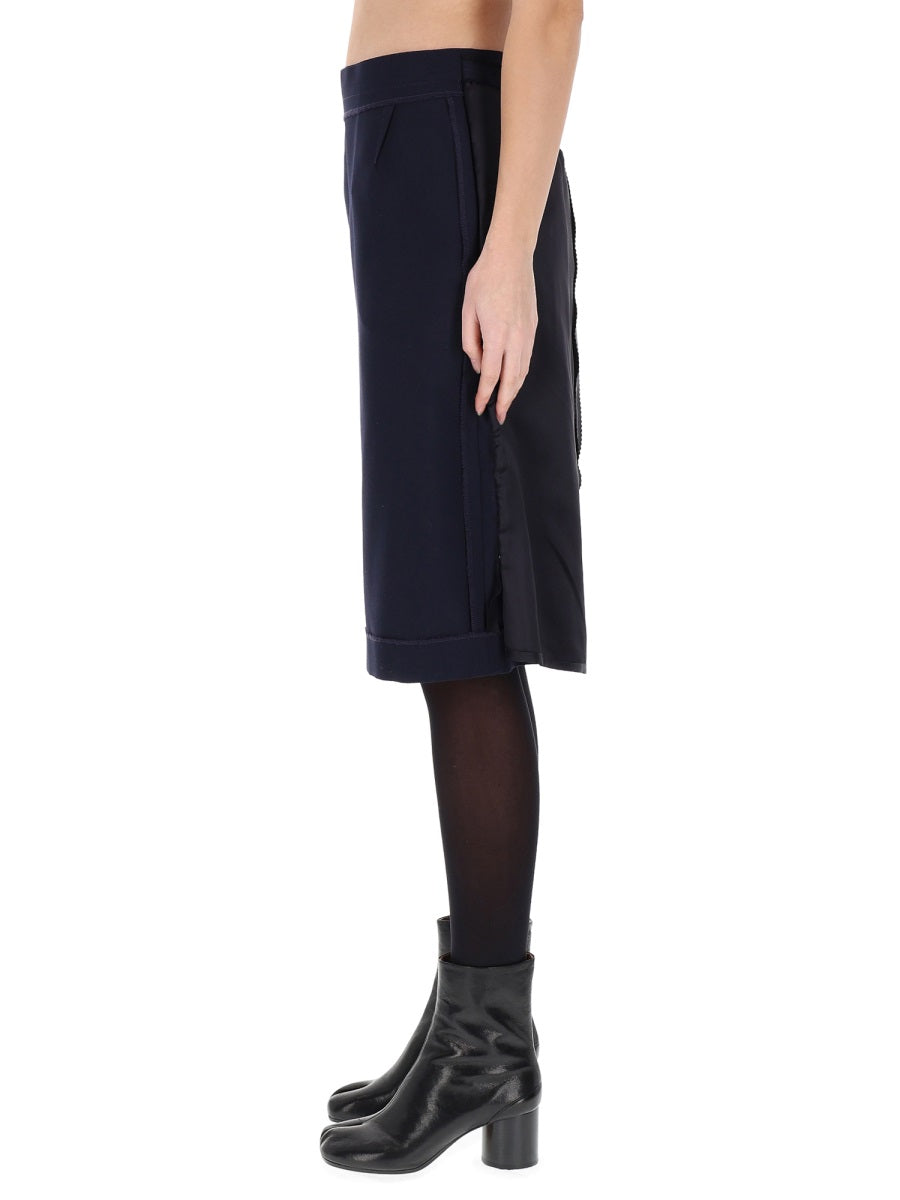 MAISON MARGIELA Chic Wool Blend Mini Skirt