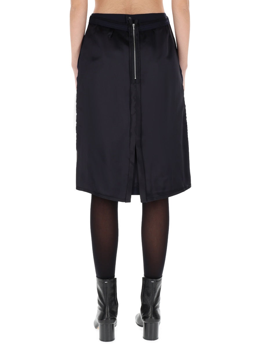 MAISON MARGIELA Chic Wool Blend Mini Skirt