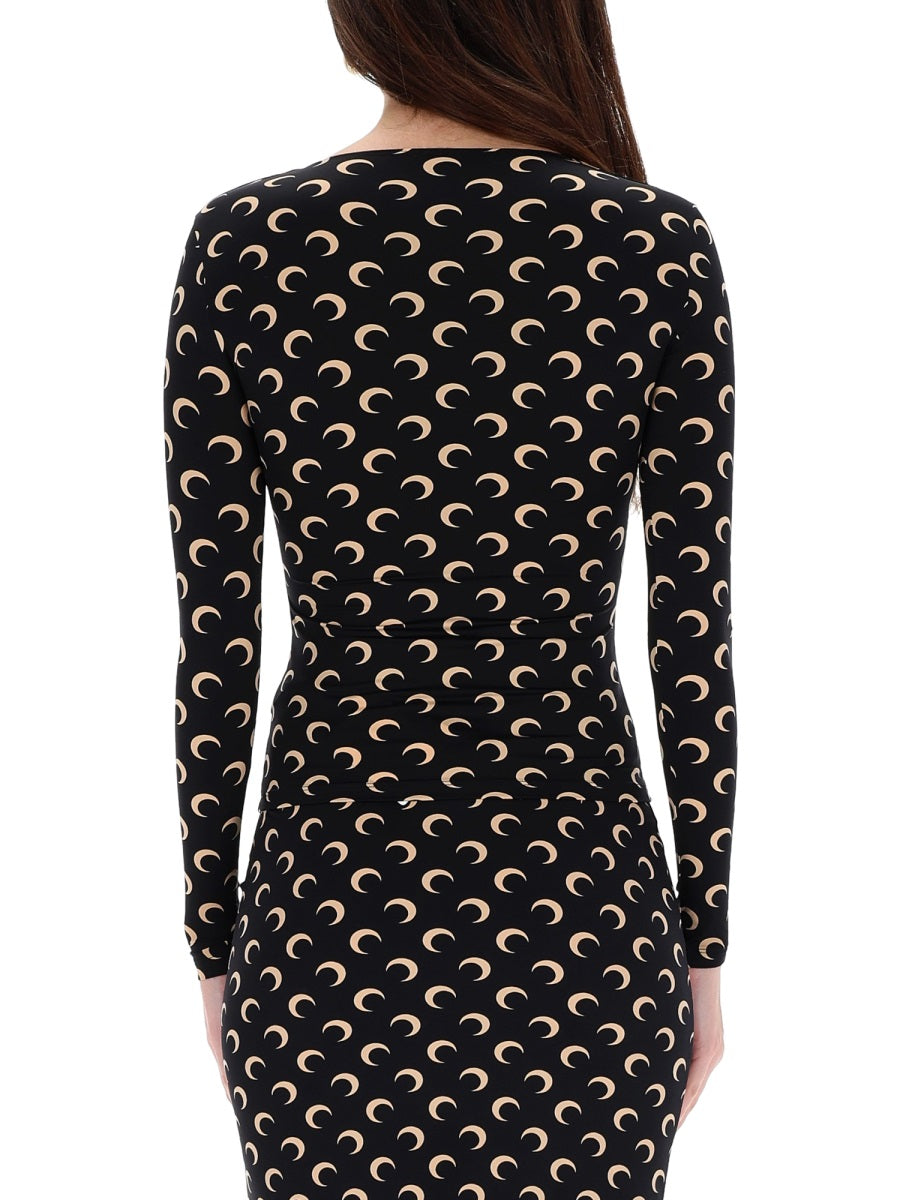 MARINE SERRE Mini Stylish Tops for Women - FW25 Collection