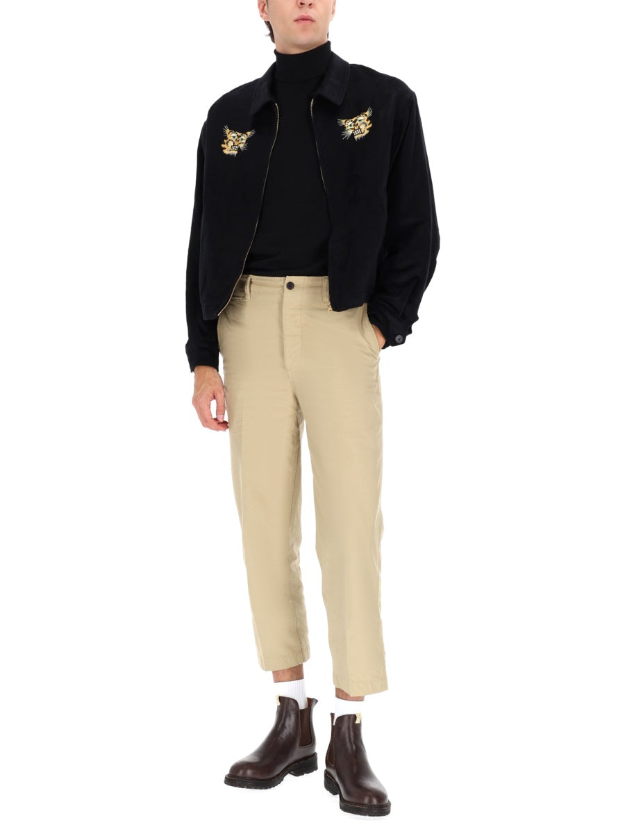 VISVIM Luxury 100% Silk Woven Sports Jacket for Men