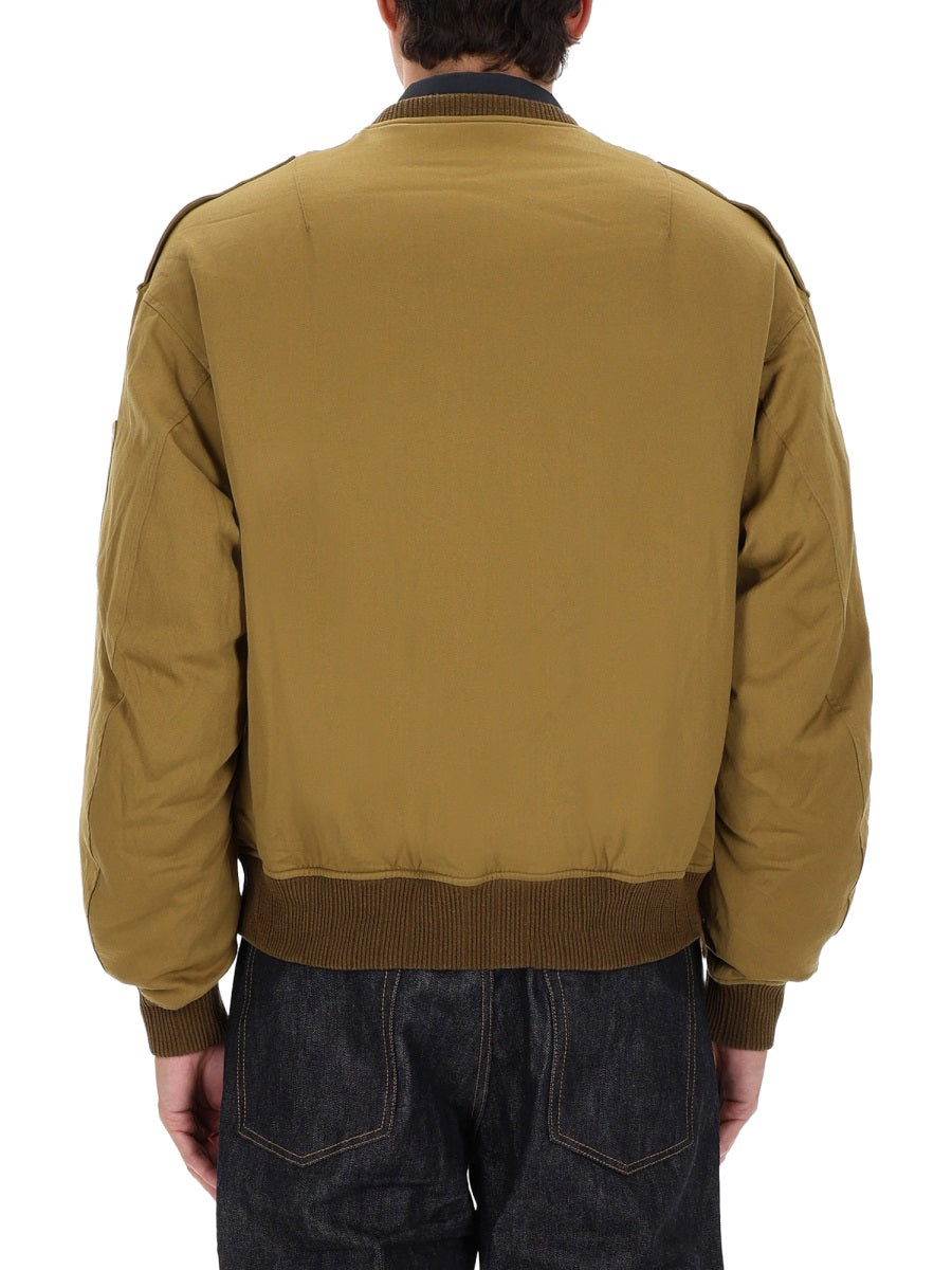 VISVIM Woven Wool & Linen Sports Jacket