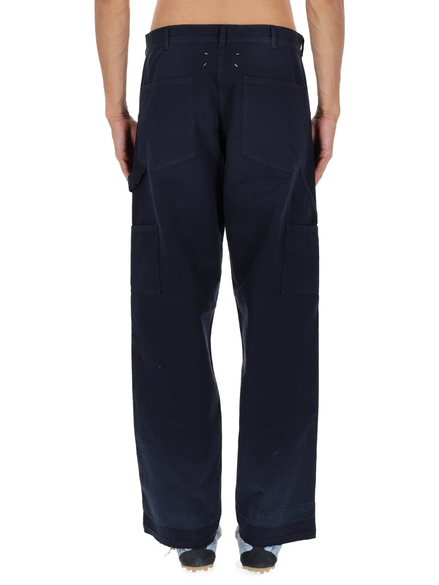 MAISON MARGIELA Classic 100% Cotton Jeans for Men - FW25 Collection