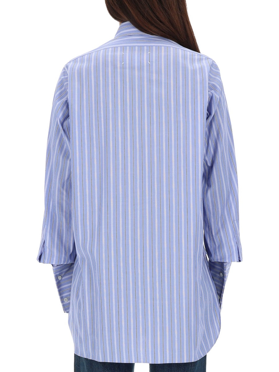 MAISON MARGIELA Classic Cotton Shirt for Women - FW25 Collection