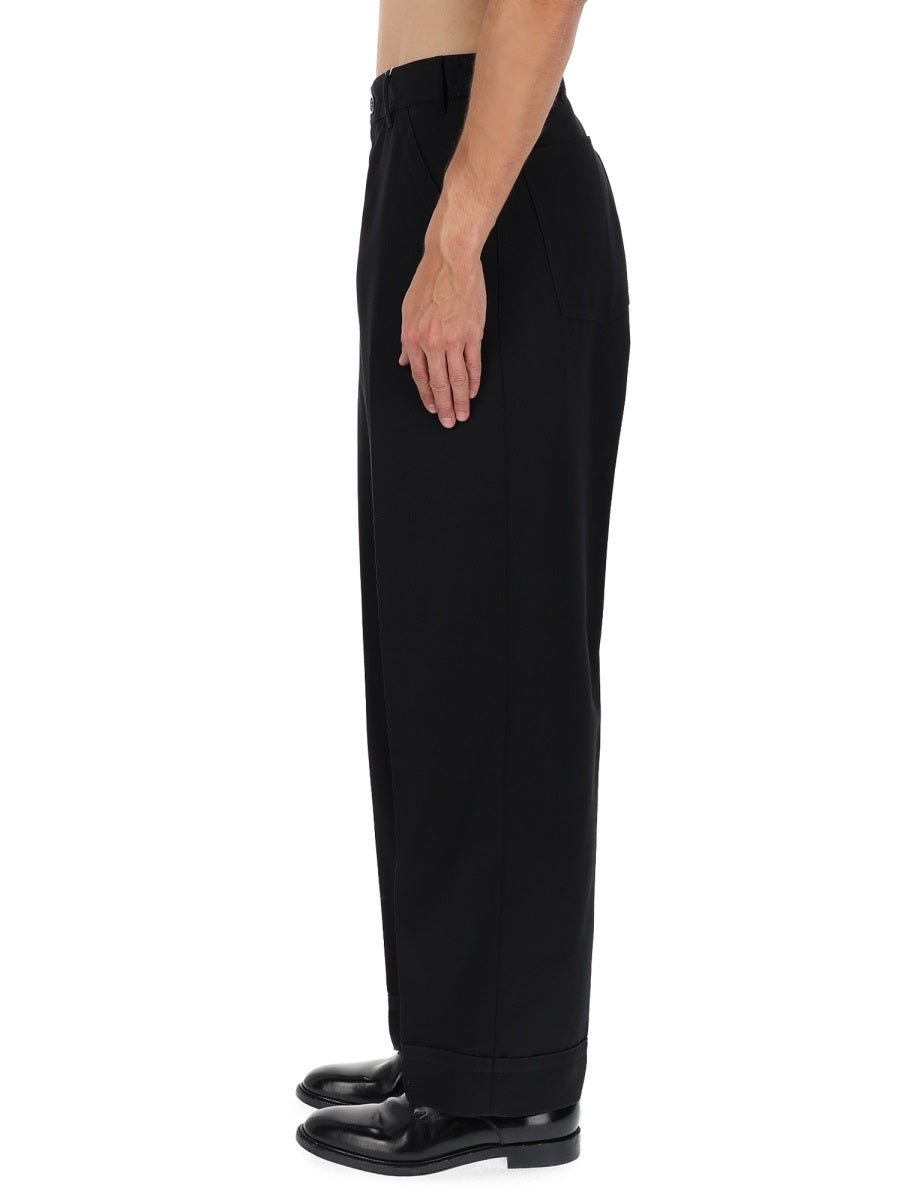 MAISON MARGIELA Men's Knee-Pad Trousers