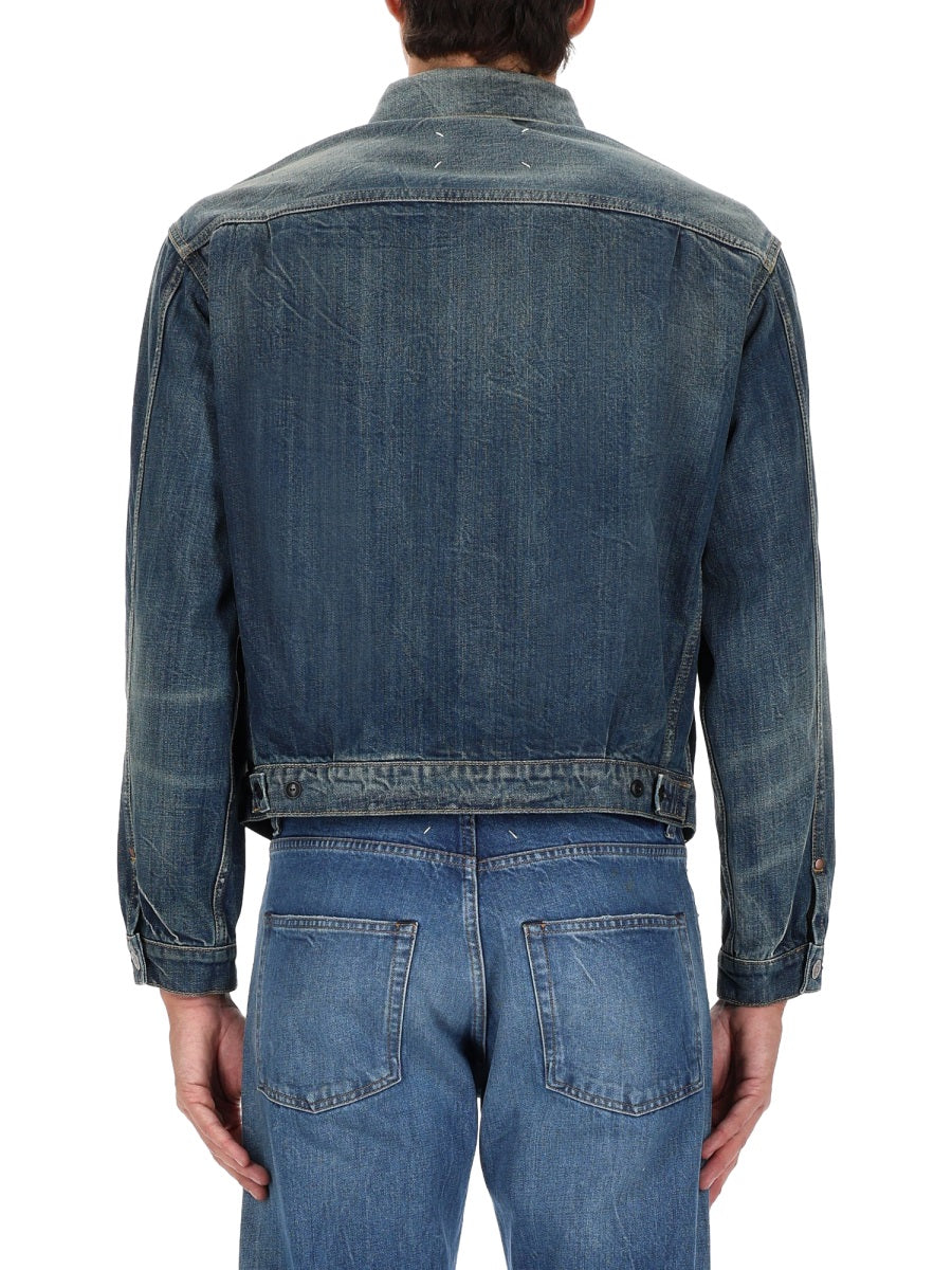 MAISON MARGIELA Cotton Sports Jacket for Men - FW25 Edition