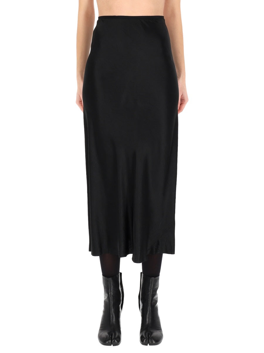 MAISON MARGIELA Chic Acetate Mini Skirt for Women - FW25 Collection