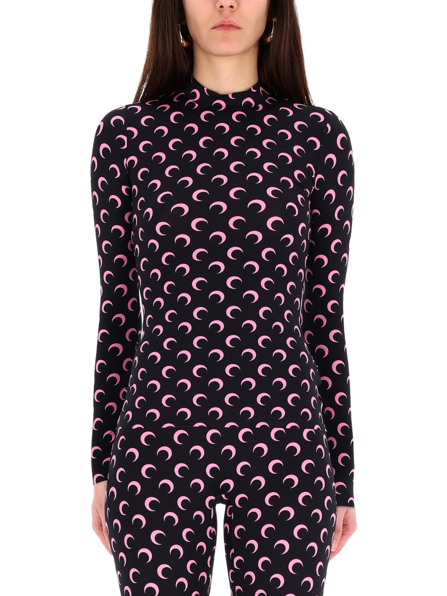 MARINE SERRE Women's Stylish Mini Top for FW25