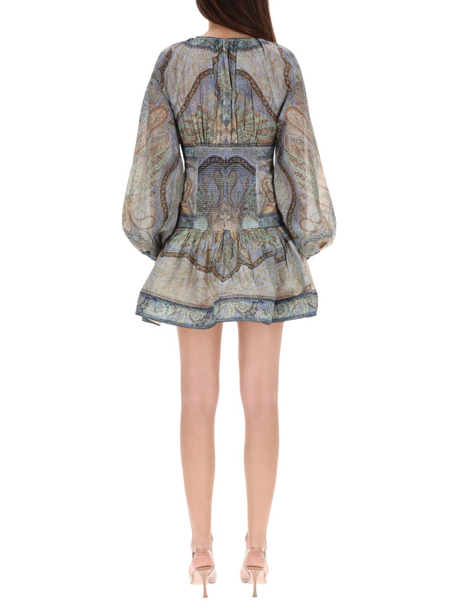 ZIMMERMANN Multicolour Mini Dress