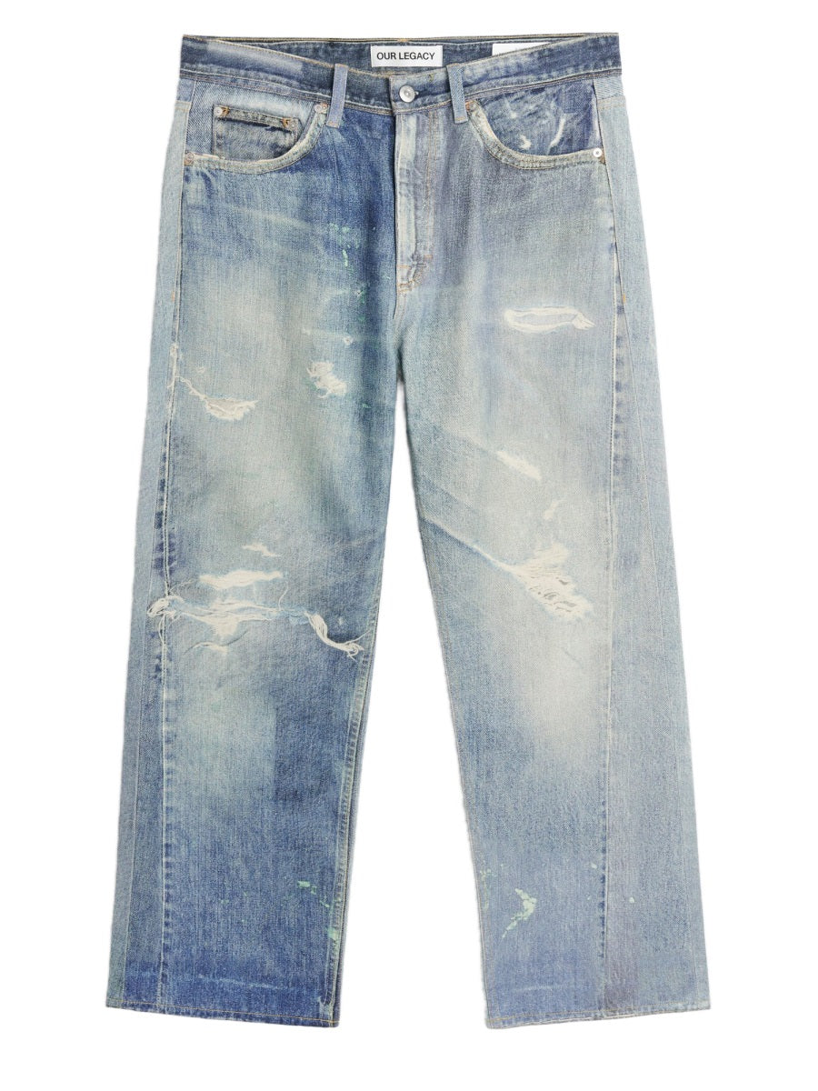 OUR LEGACY Full Cut Jeans - Size 38