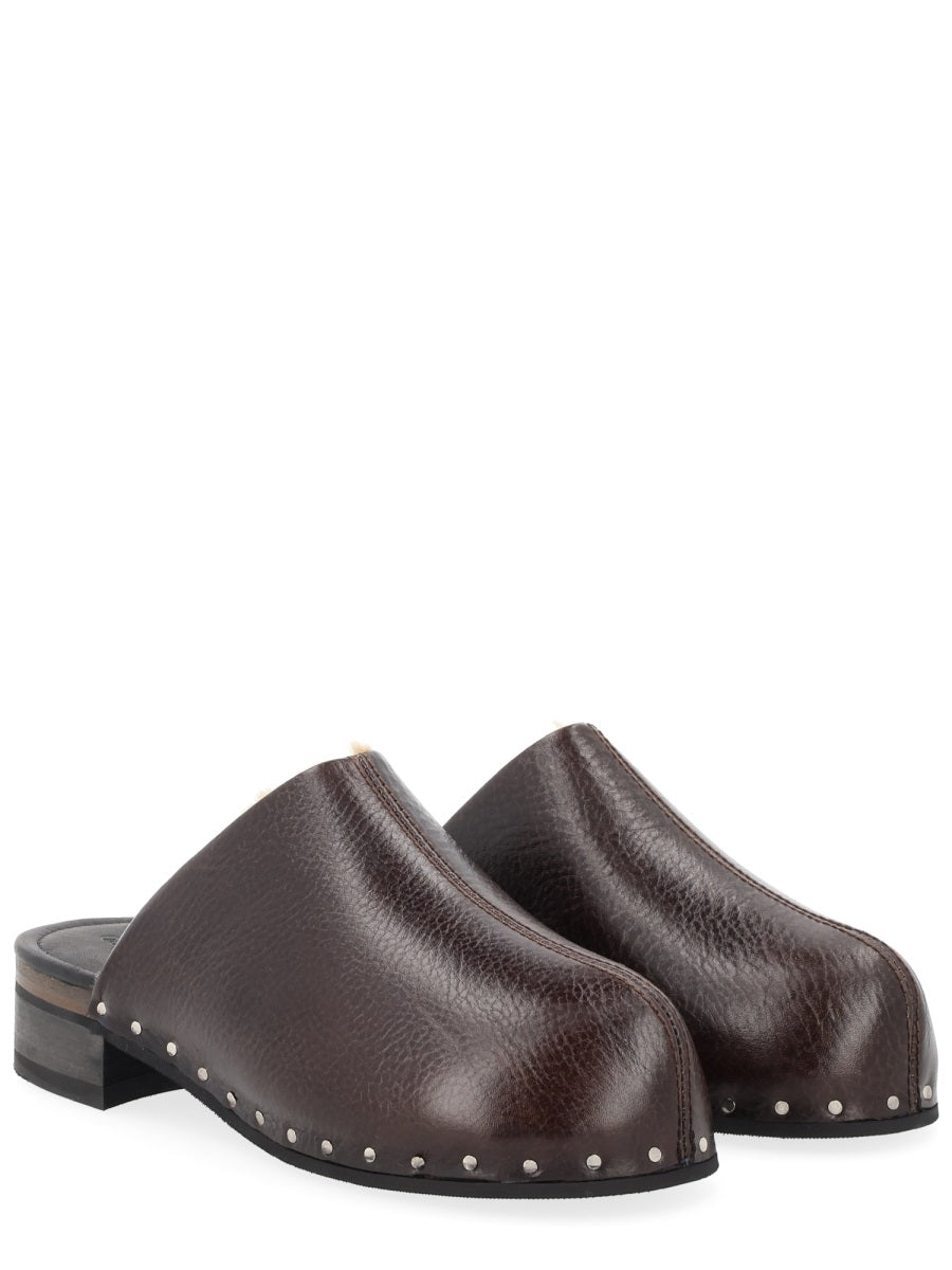 OUR LEGACY Elegant Leather Sandals for Women - Fall Collection