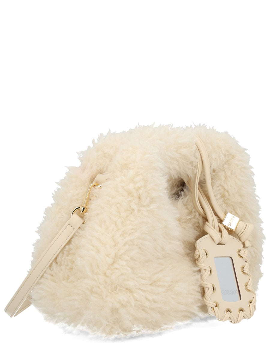 GANNI Eco-Friendly Mini Handbag for Women - FW25 Collection