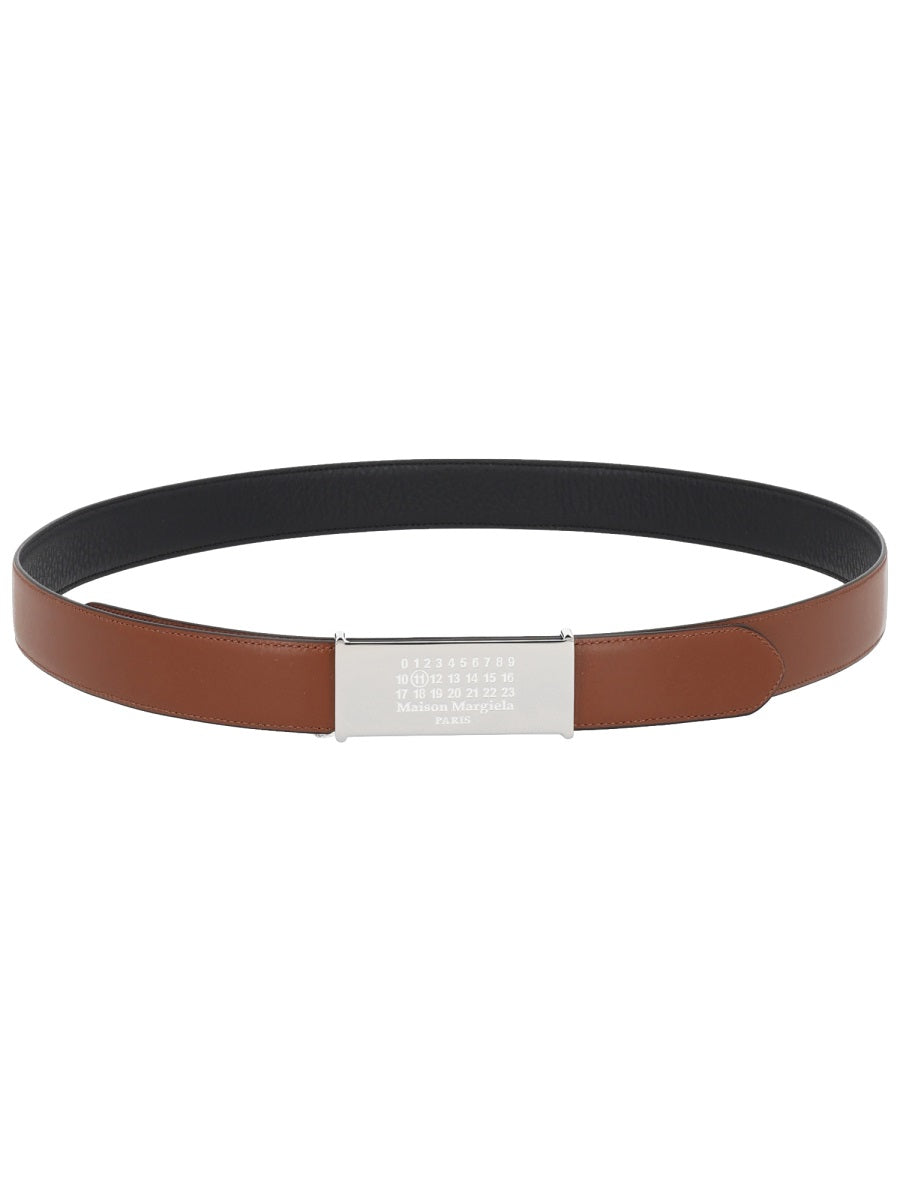 MAISON MARGIELA Classic Men's Leather Belt - FW25