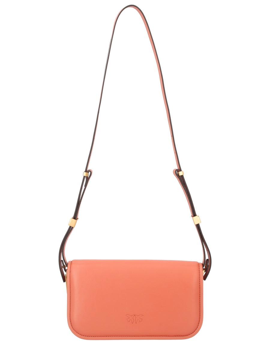 PINKO Chic Leather Shoulder Bag